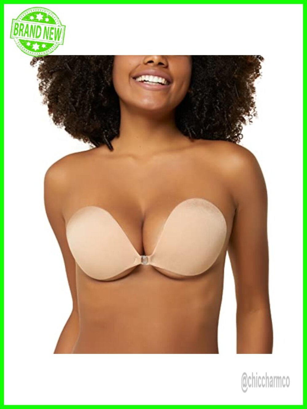 Adhesive Bra Strapless Sticky Invisible Push Up Silicone Reusable Backless
